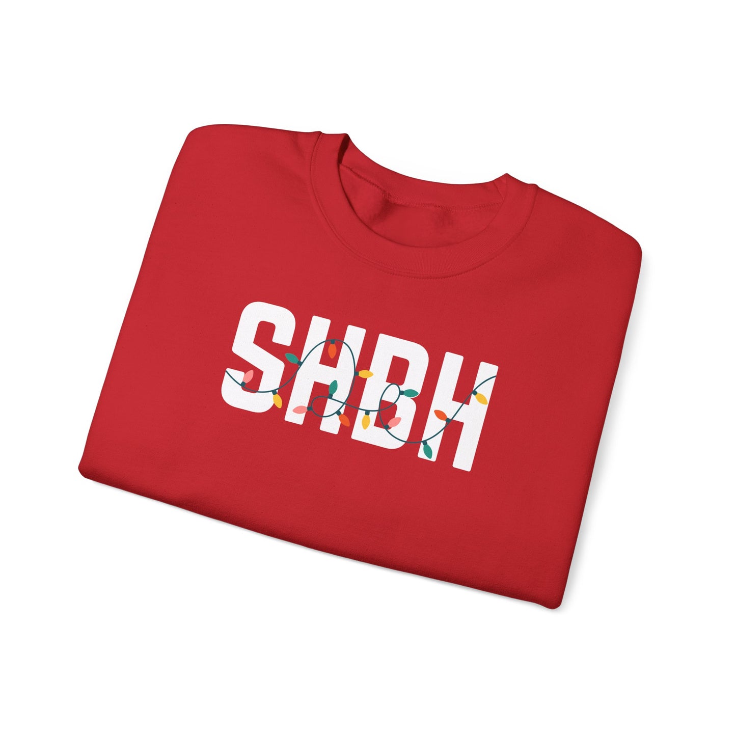 SHBH HOLIDAY LIGHTS HEAVY BLEND CREWNECK