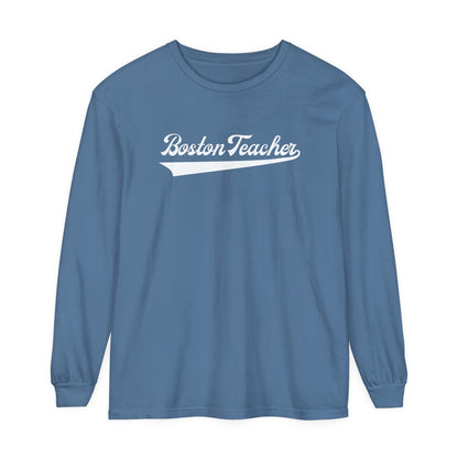 BOSTON TEACHER LONG SLEEVE SHIRT