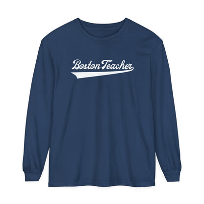 BOSTON TEACHER LONG SLEEVE SHIRT
