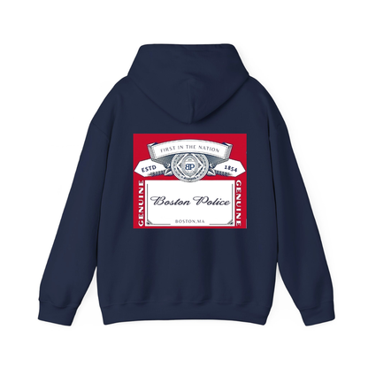 BOSTON POLICE CROWN LABEL CHAMPION HOODIE