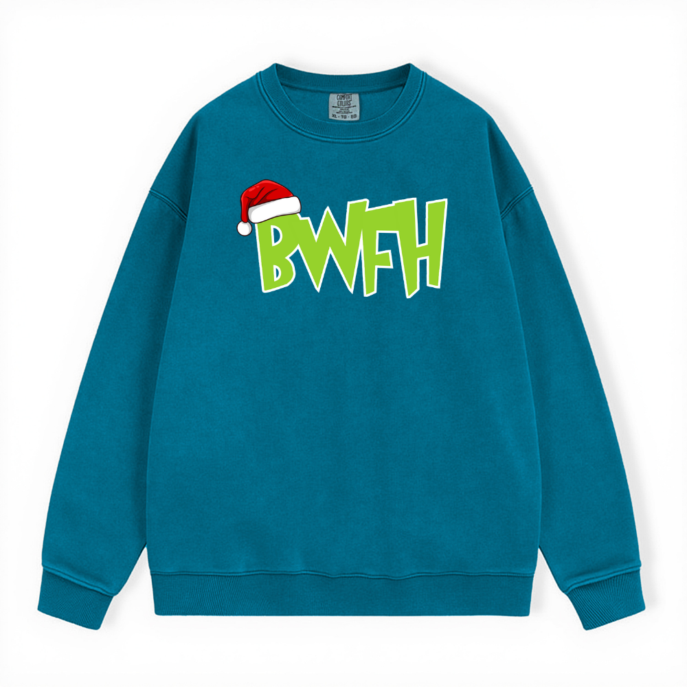 BWFH GRINCH COMFORT COLORS CREWNECK