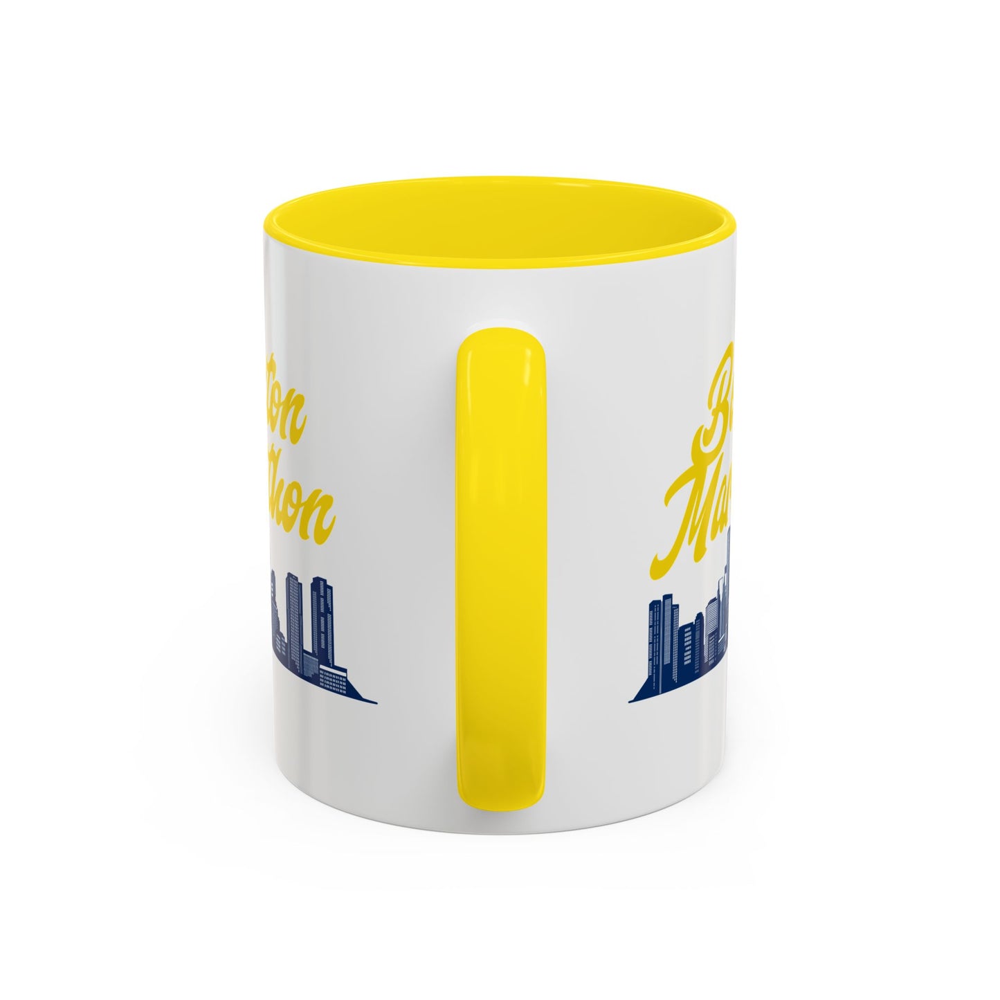RETRO BOSTON MARATHON SKYLINE COFFEE MUG