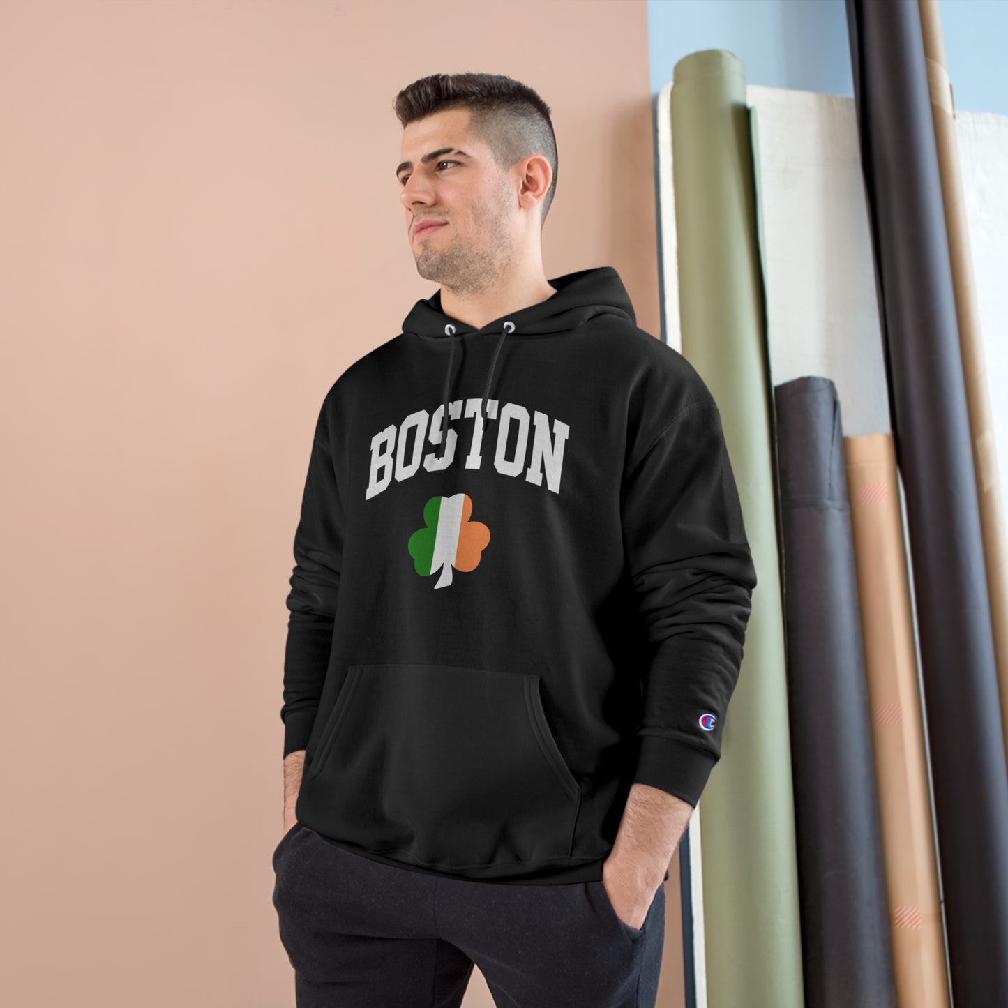 BOSTON IRISH PRIDE CHAMPION HOODIE