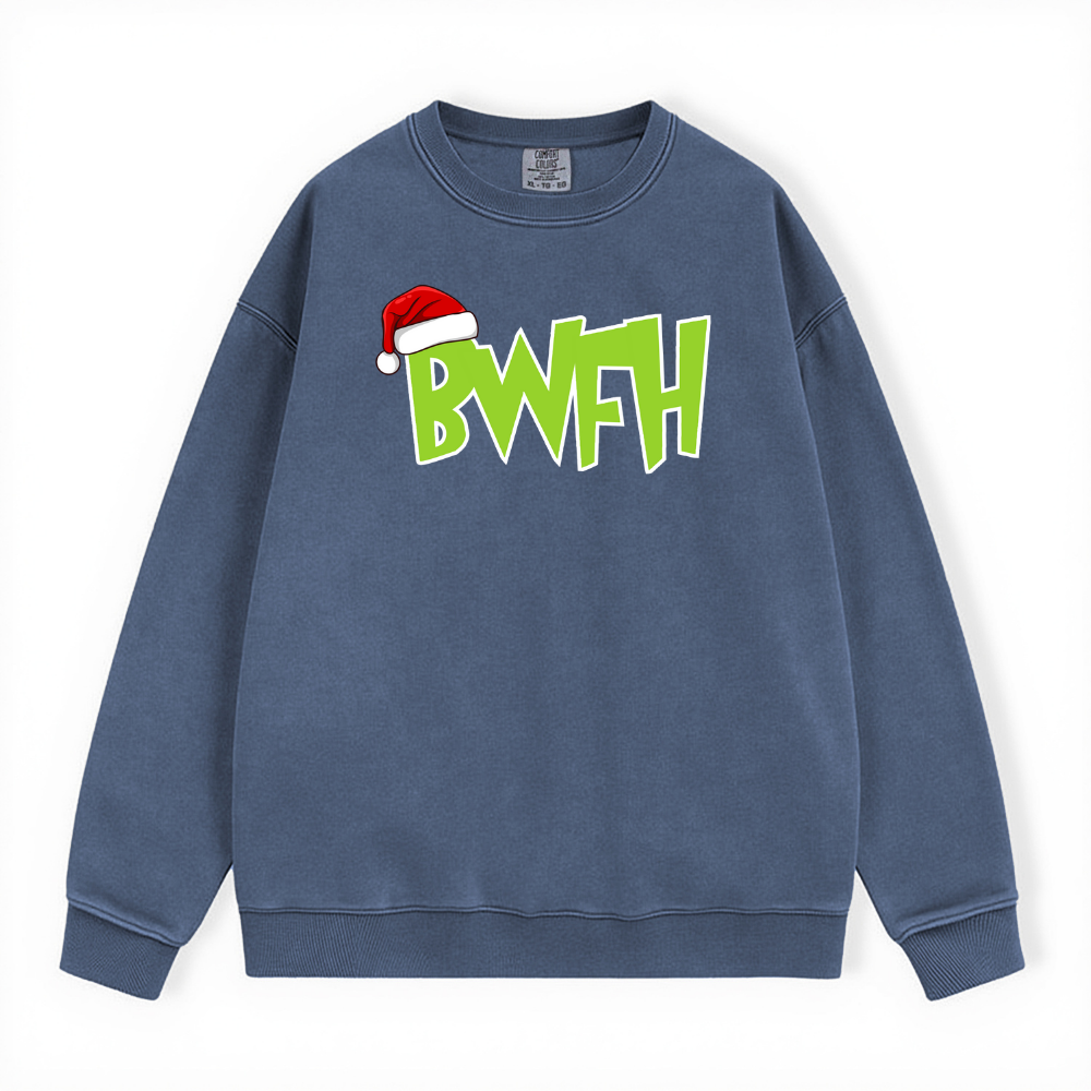 BWFH GRINCH COMFORT COLORS CREWNECK
