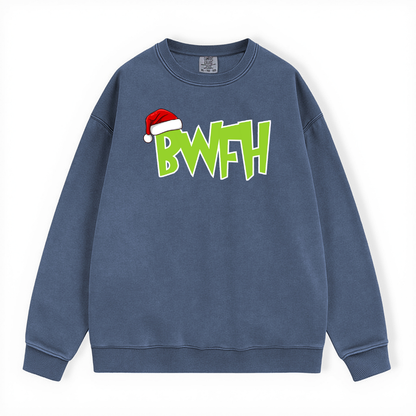 BWFH GRINCH COMFORT COLORS CREWNECK