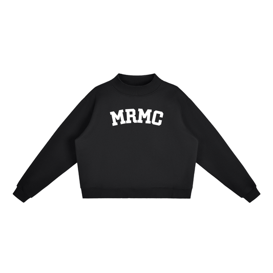 MRMC BLOCK LETTER BLACK MOCK NECK