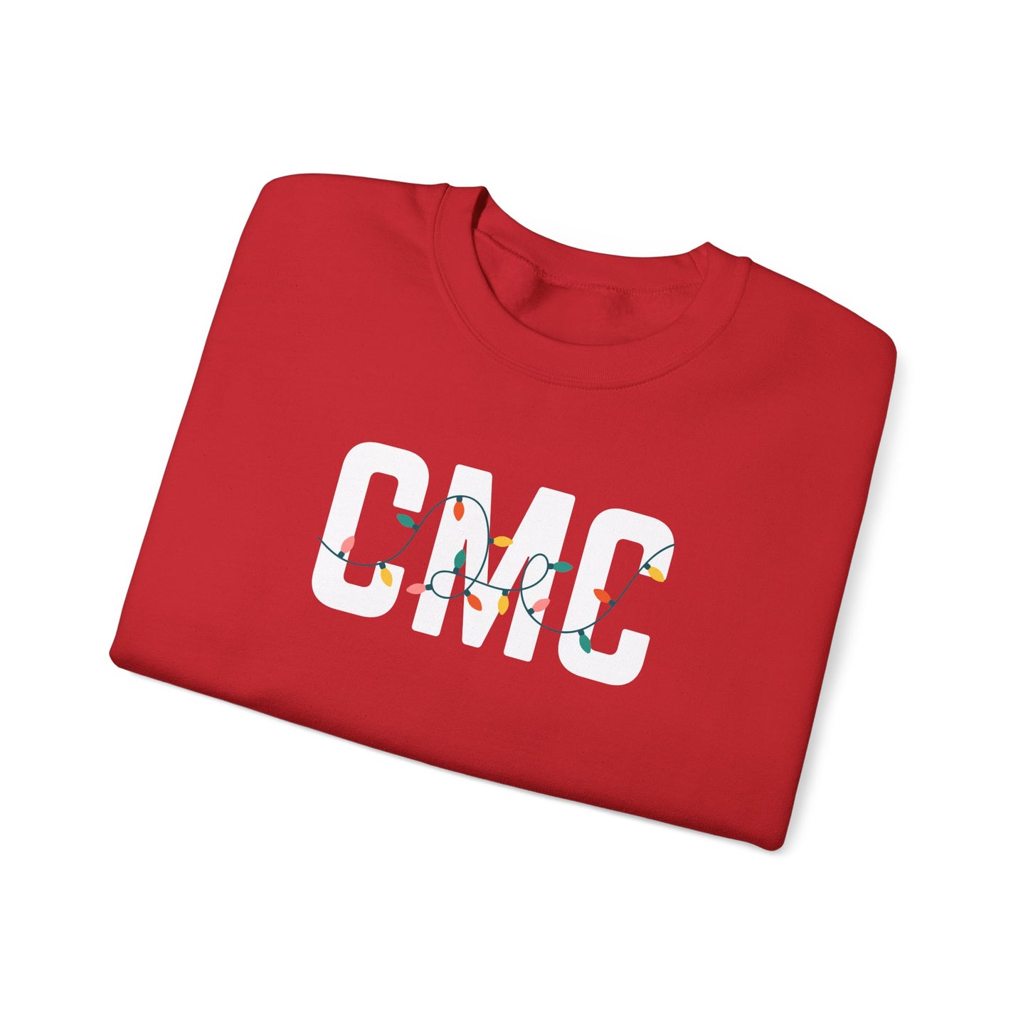 CMC HOLIDAY LIGHTS HEAVY BLEND CREWNECK