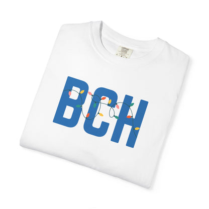 BCH HOLIDAY LIGHTS T-SHIRT - WHITE