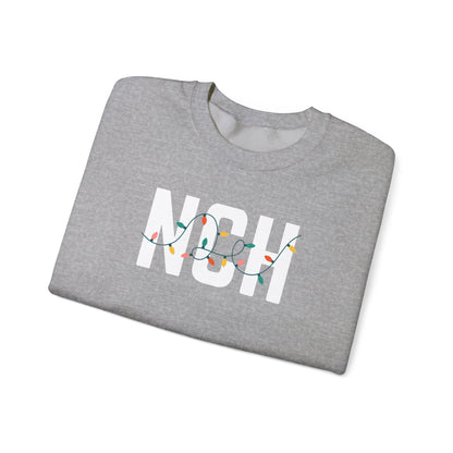 NCH HOLIDAY LIGHTS HEAVY BLEND CREWNECK