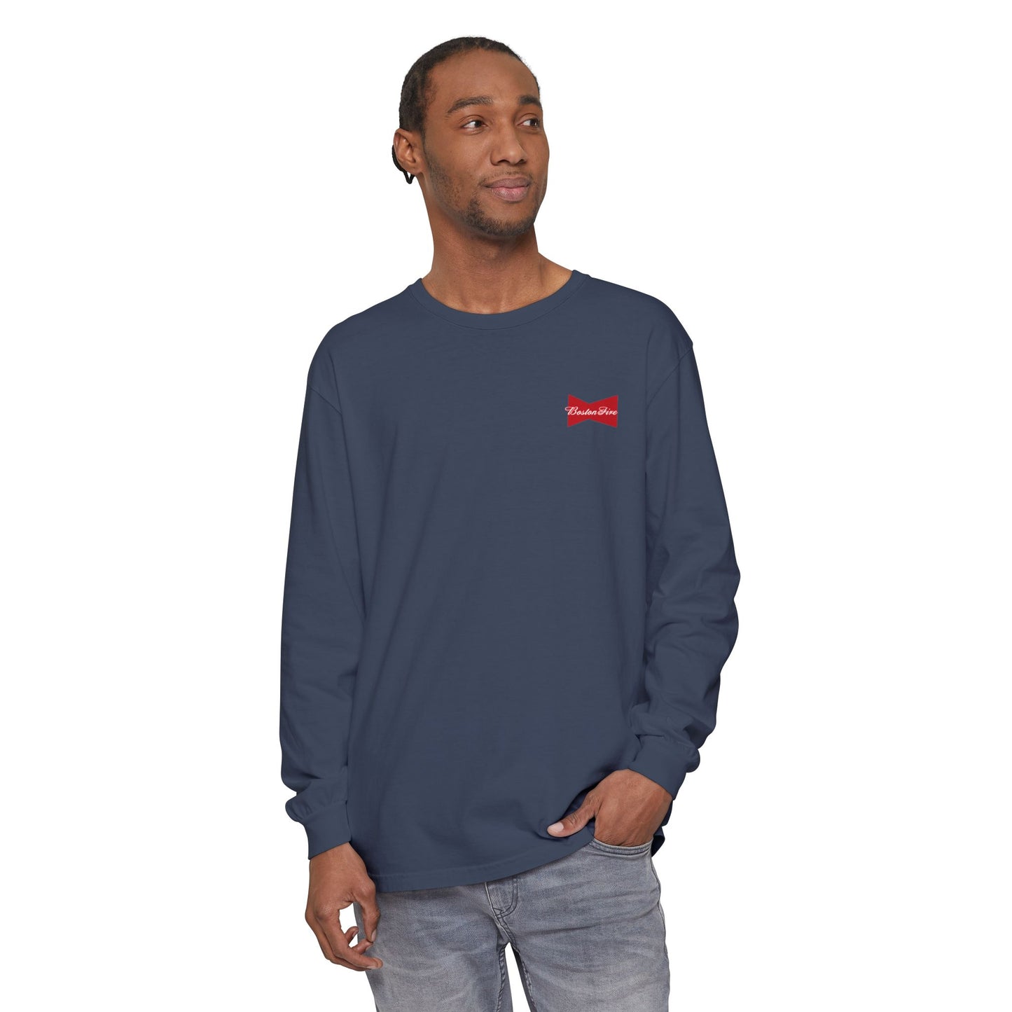 BOSTON FIRE CROWN LABEL LONG SLEEVE