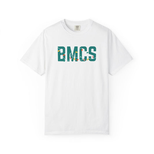 BMCS HOLIDAY LIGHTS T-SHIRT - WHITE