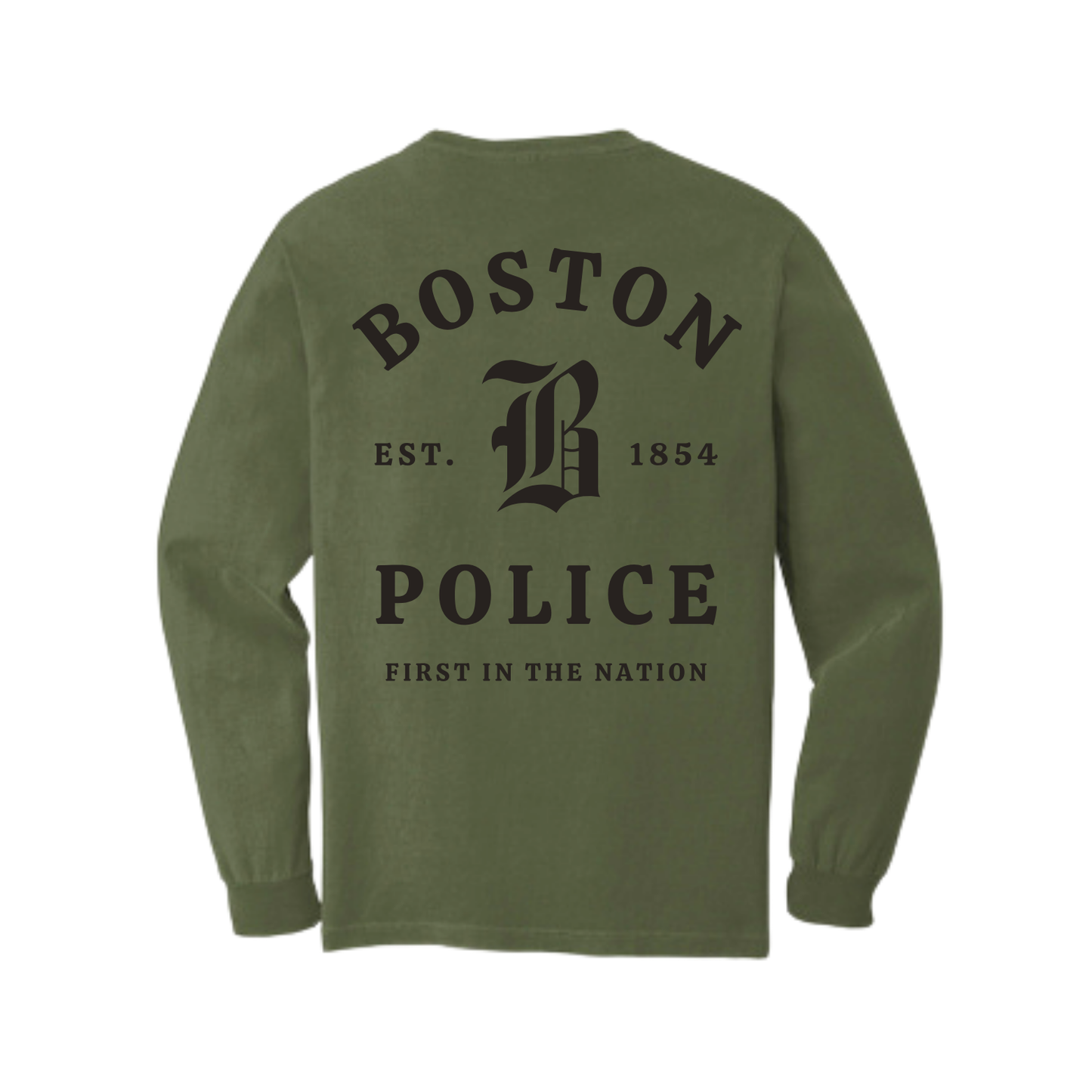 OLDE BPD LONG SLEEVE OLIVE