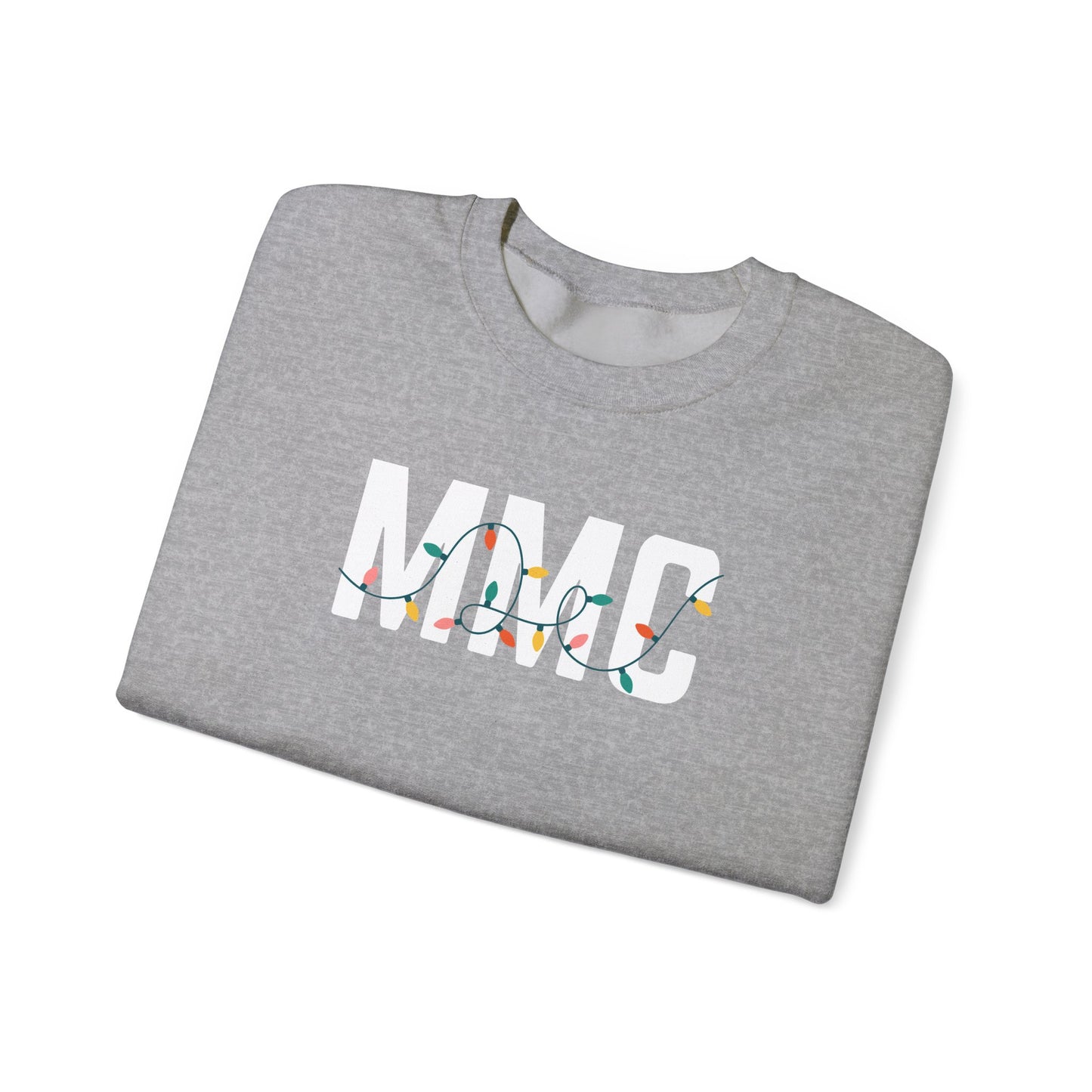 MMC HOLIDAY LIGHTS HEAVY BLEND CREWNECK