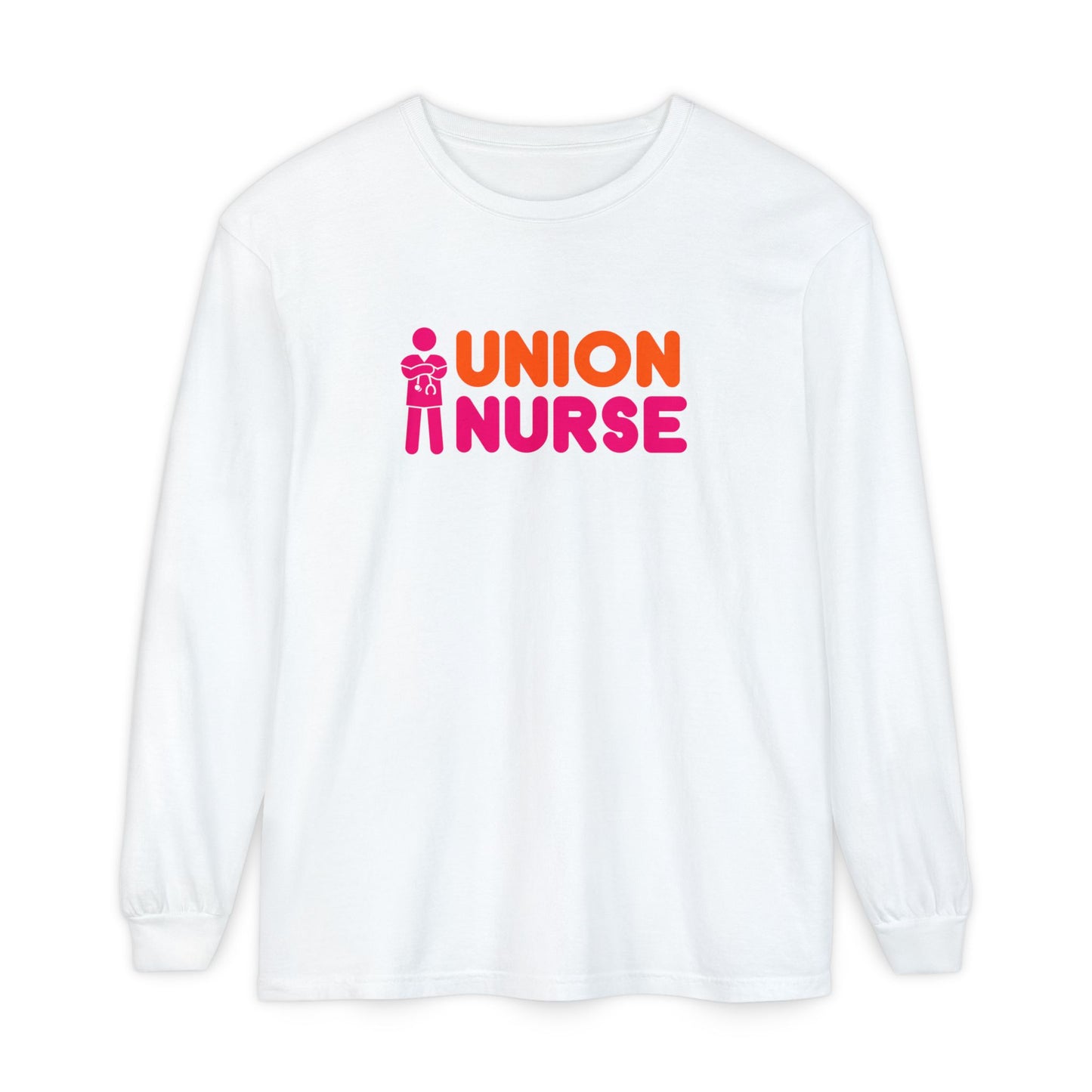 UNION NURSE COMFORT COLORS LONG SLEEVE