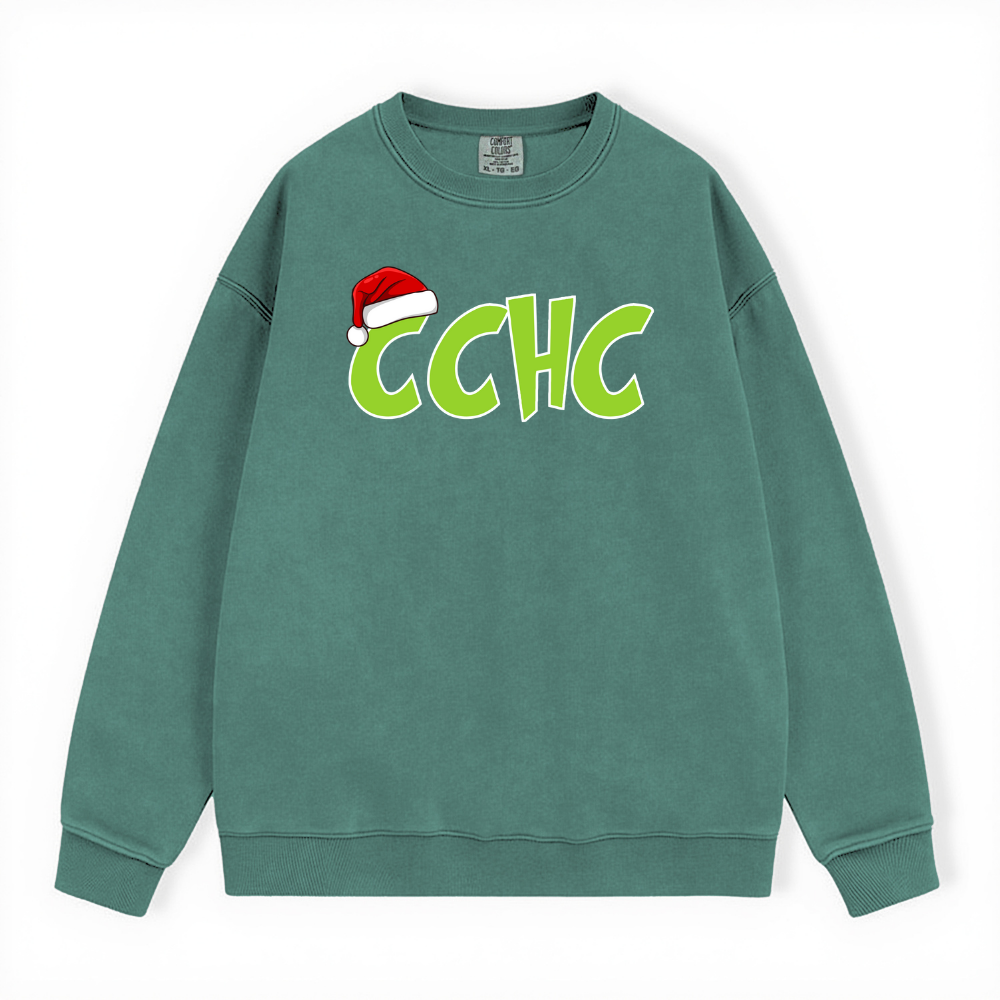 CCHC GRINCH COMFORT COLORS CREWNECK