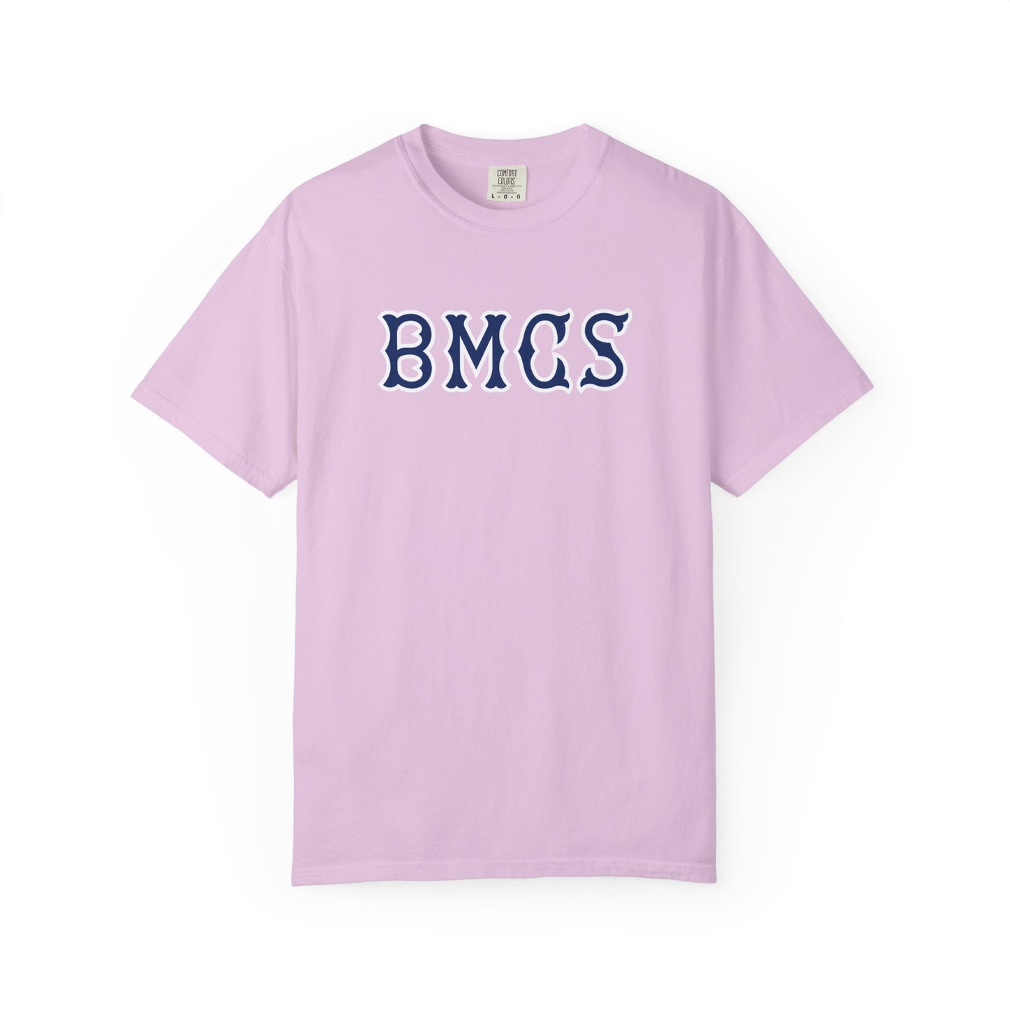 BMCS NAVY SOX LETTERS TEE