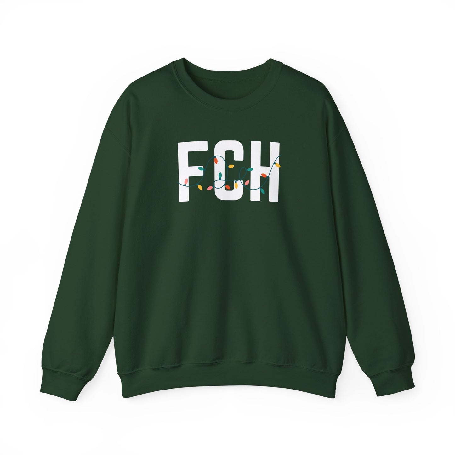 FCH HOLIDAY LIGHTS HEAVY BLEND CREWNECK