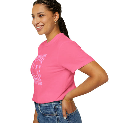 I WEAR PINK FOR MY NANA COMFORT COLORS TEE