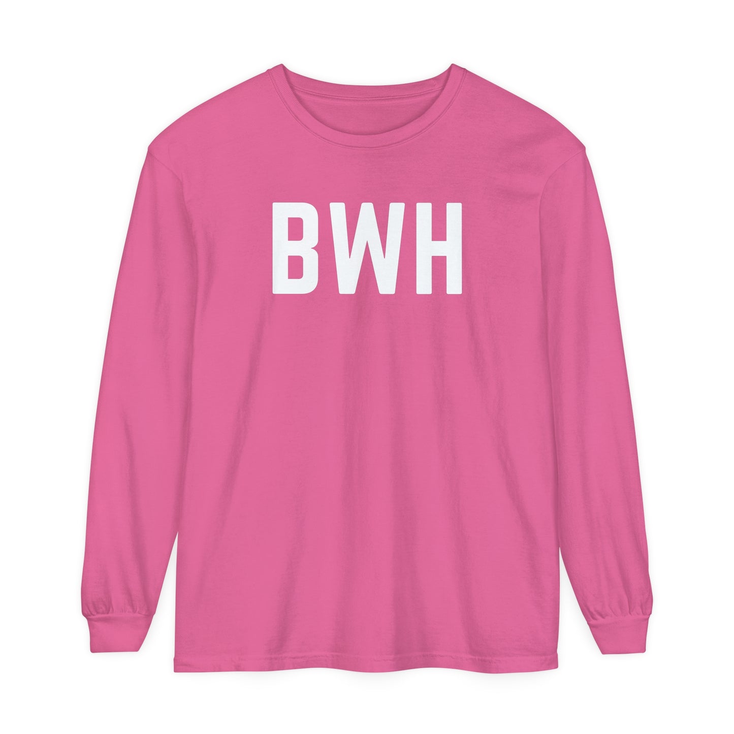 Unisex Garment-dyed Long Sleeve T-Shirt