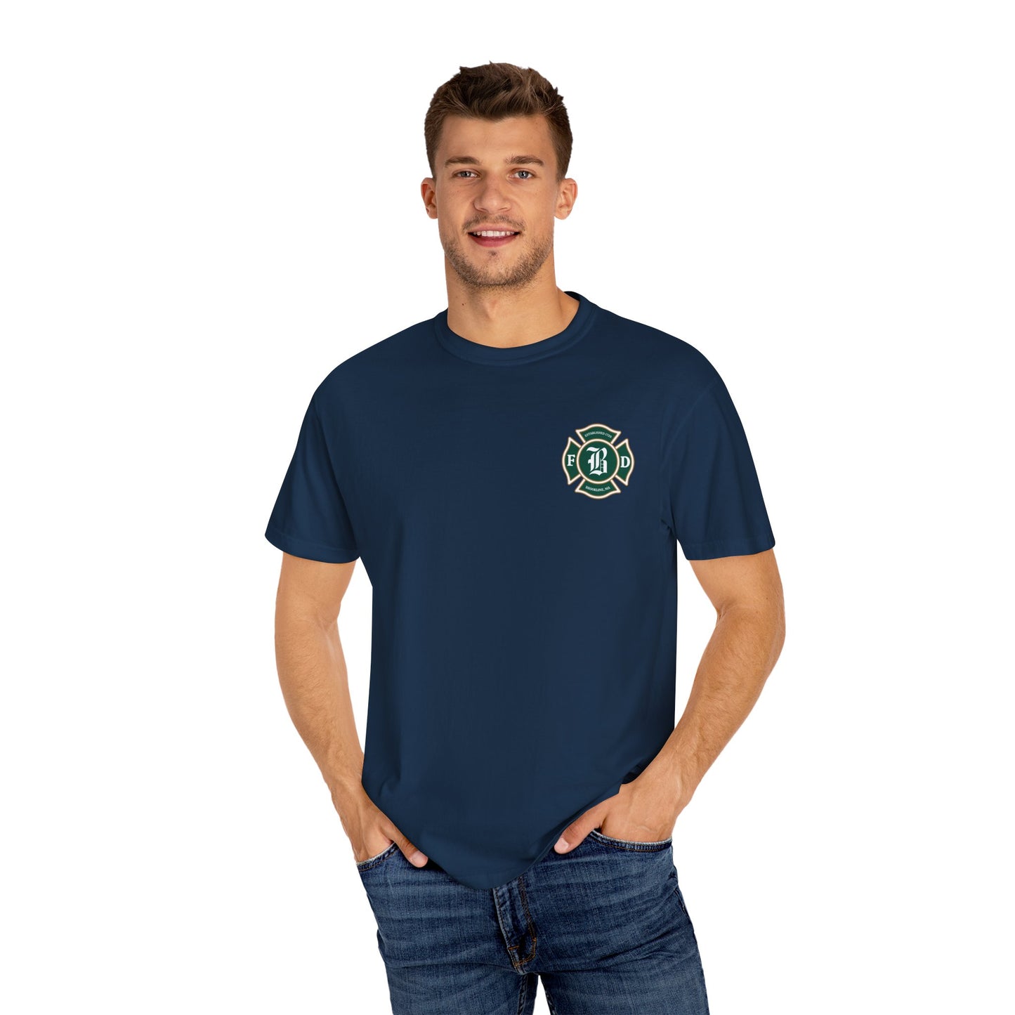 BROOKLINE FIRE GARDEN SERIES T-SHIRT