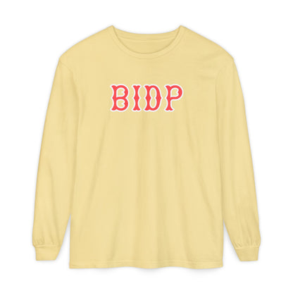 BIDP SOX LETTERS LONG SLEEVE