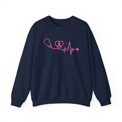 BREAST CANCER AWARENESS GILDAN CREWNECK