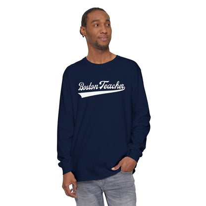 BOSTON TEACHER LONG SLEEVE SHIRT