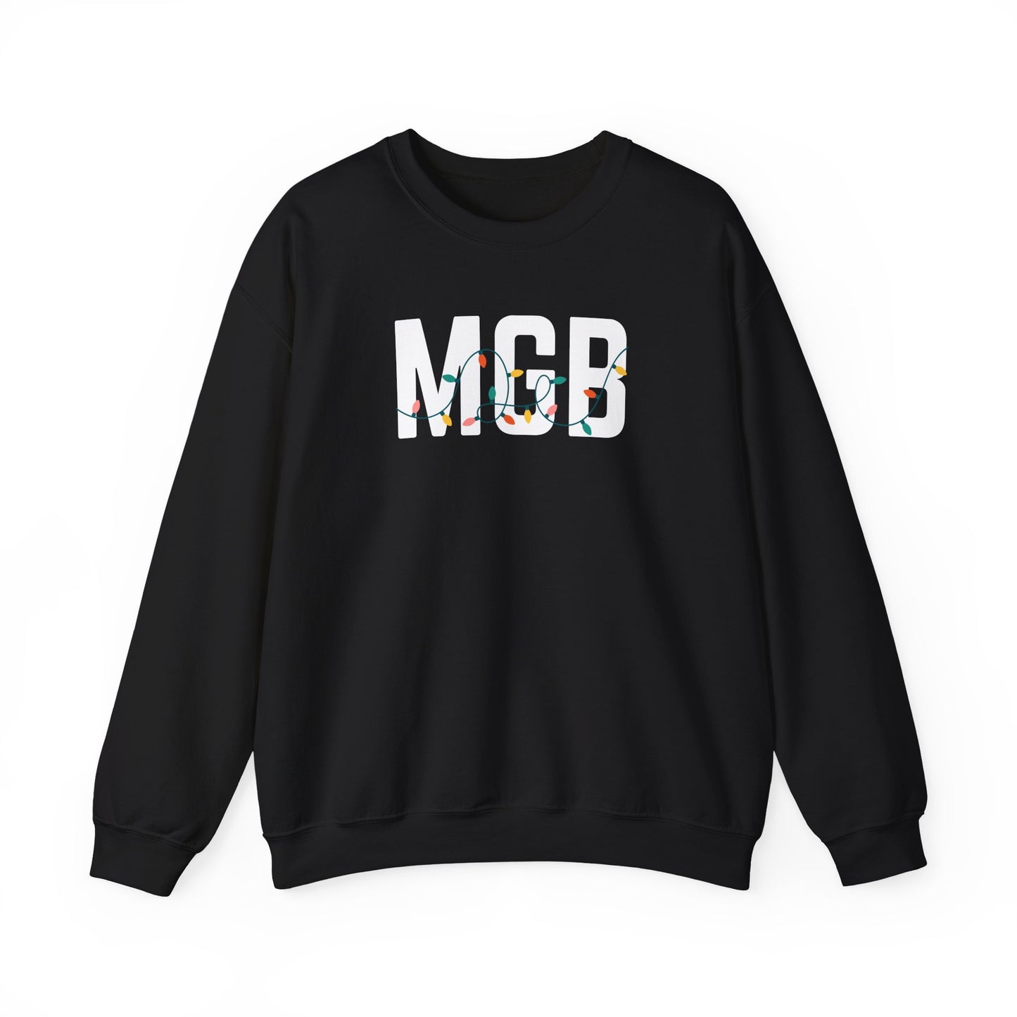 MGB HOLIDAY LIGHTS HEAVY BLEND CREWNECK