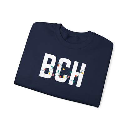BCH HOLIDAY LIGHTS HEAVY BLEND CREWNECK