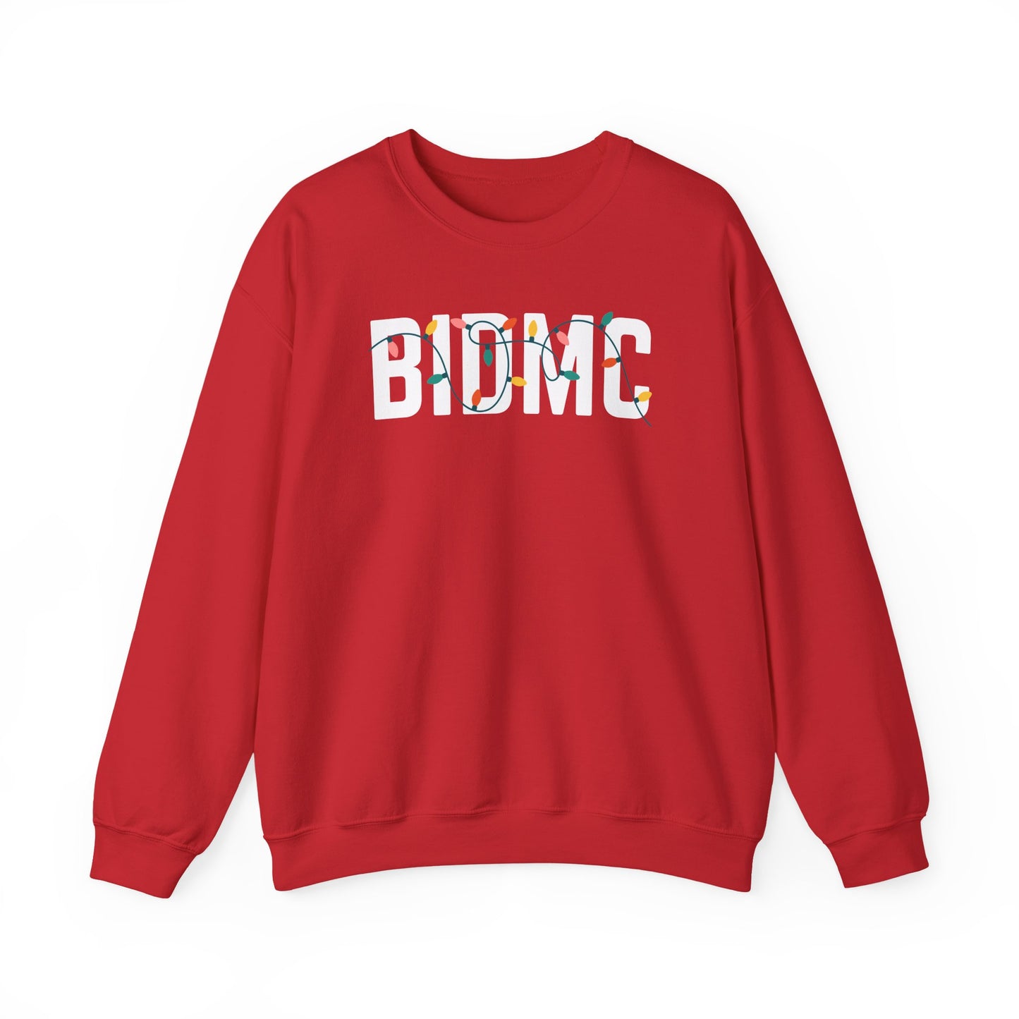 BIDMC HOLIDAY LIGHTS HEAVY BLEND CREWNECK