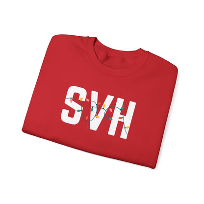 SVH HOLIDAY LIGHTS HEAVY BLEND CREWNECK
