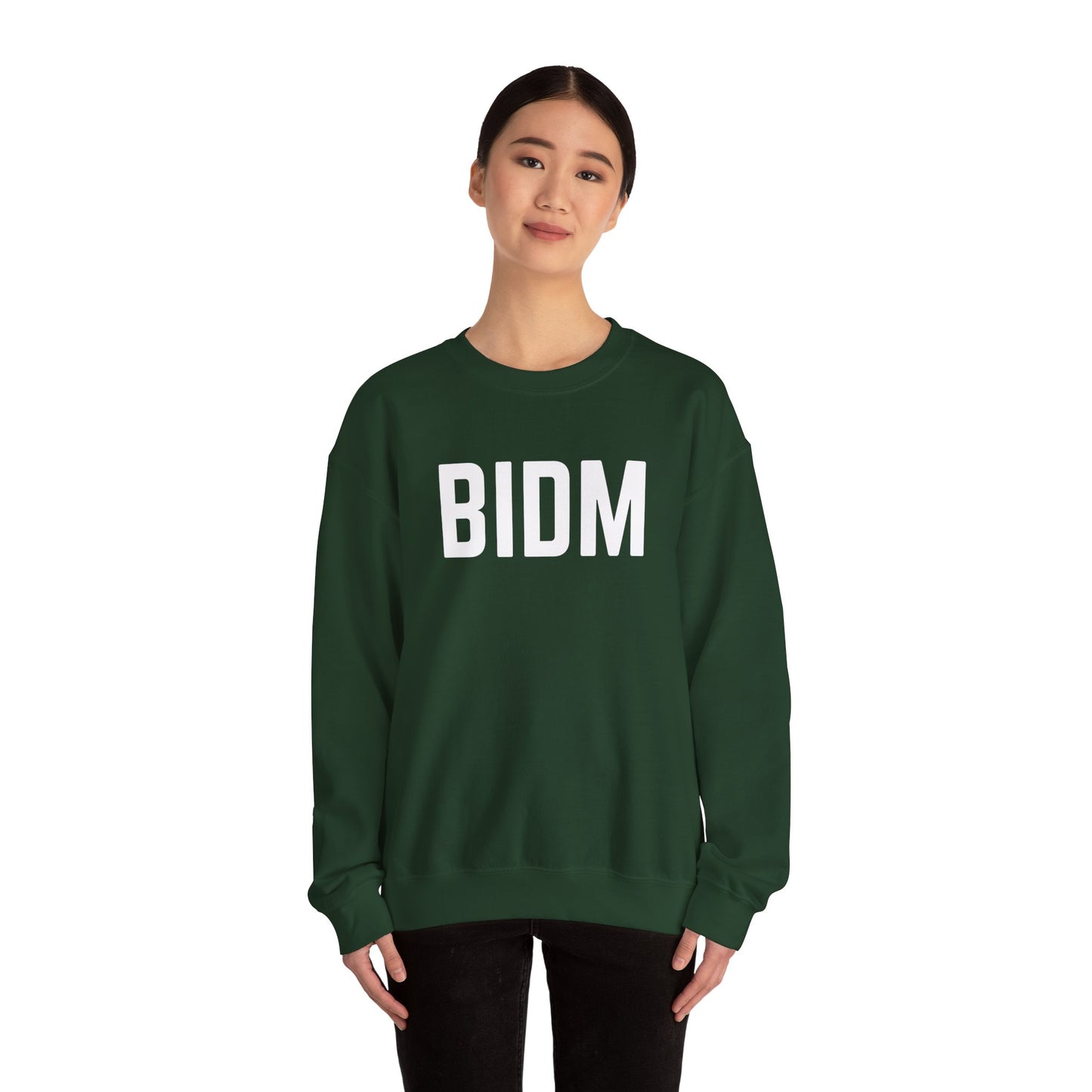 BIDM HOLIDAY LIGHTS HEAVY BLEND CREWNECK