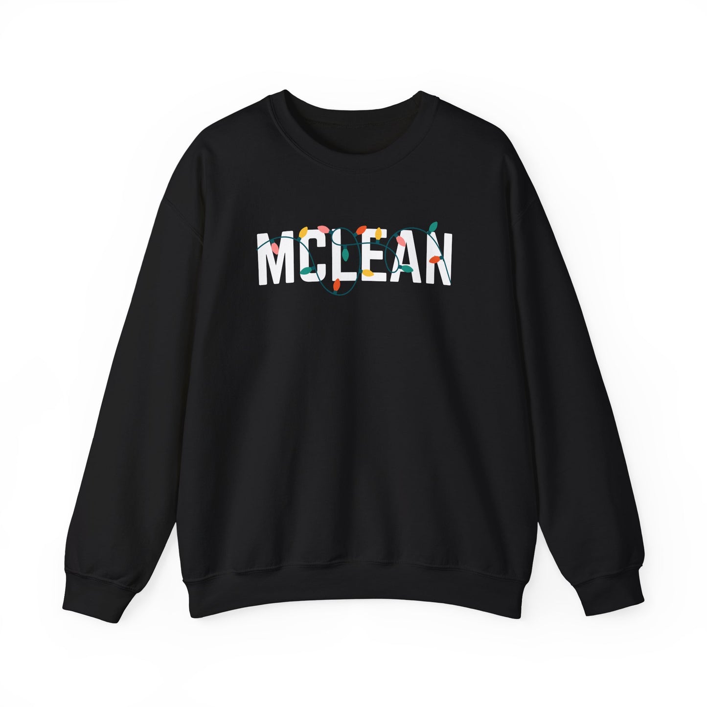 MCLEAN HOLIDAY LIGHTS HEAVY BLEND CREWNECK