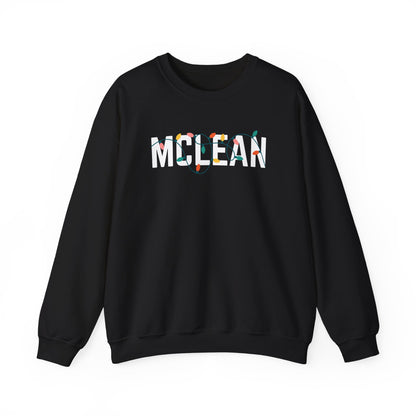 MCLEAN HOLIDAY LIGHTS HEAVY BLEND CREWNECK