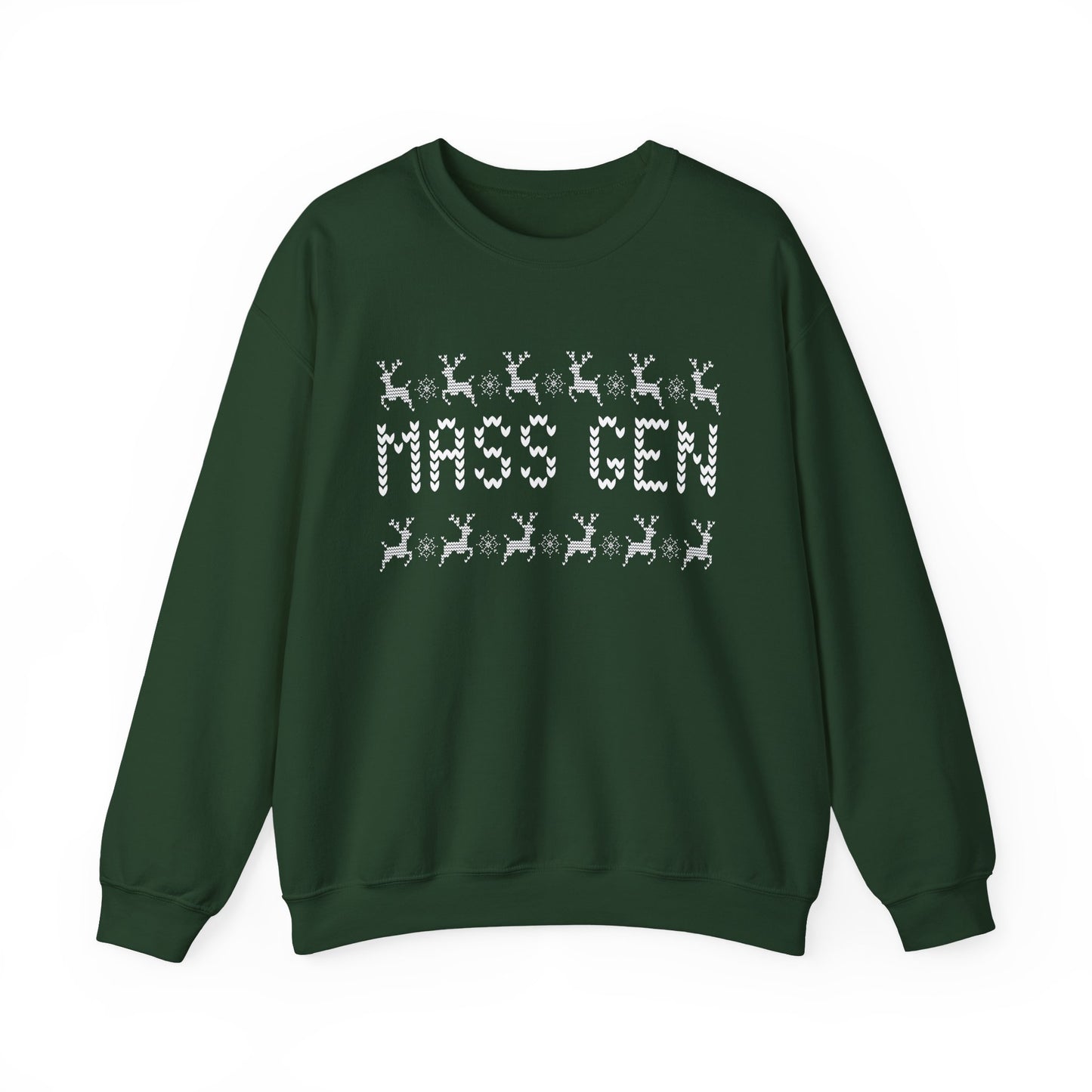 MASS GEN UGLY SWEATER HEAVY BLEND CREWNECK