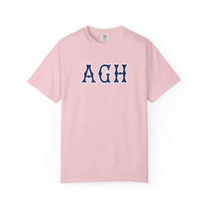 AGH NAVY SOX LETTERS TEE