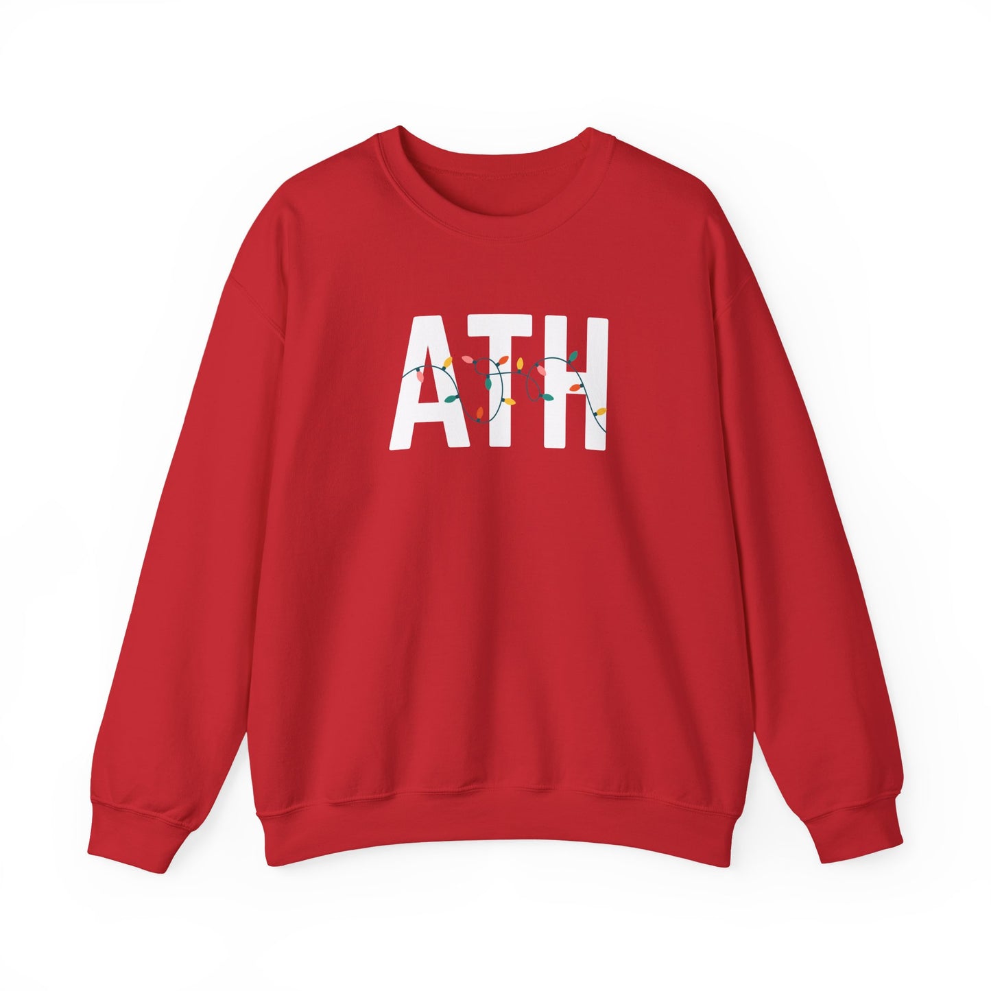 ATH HOLIDAY LIGHTS HEAVY BLEND CREWNECK