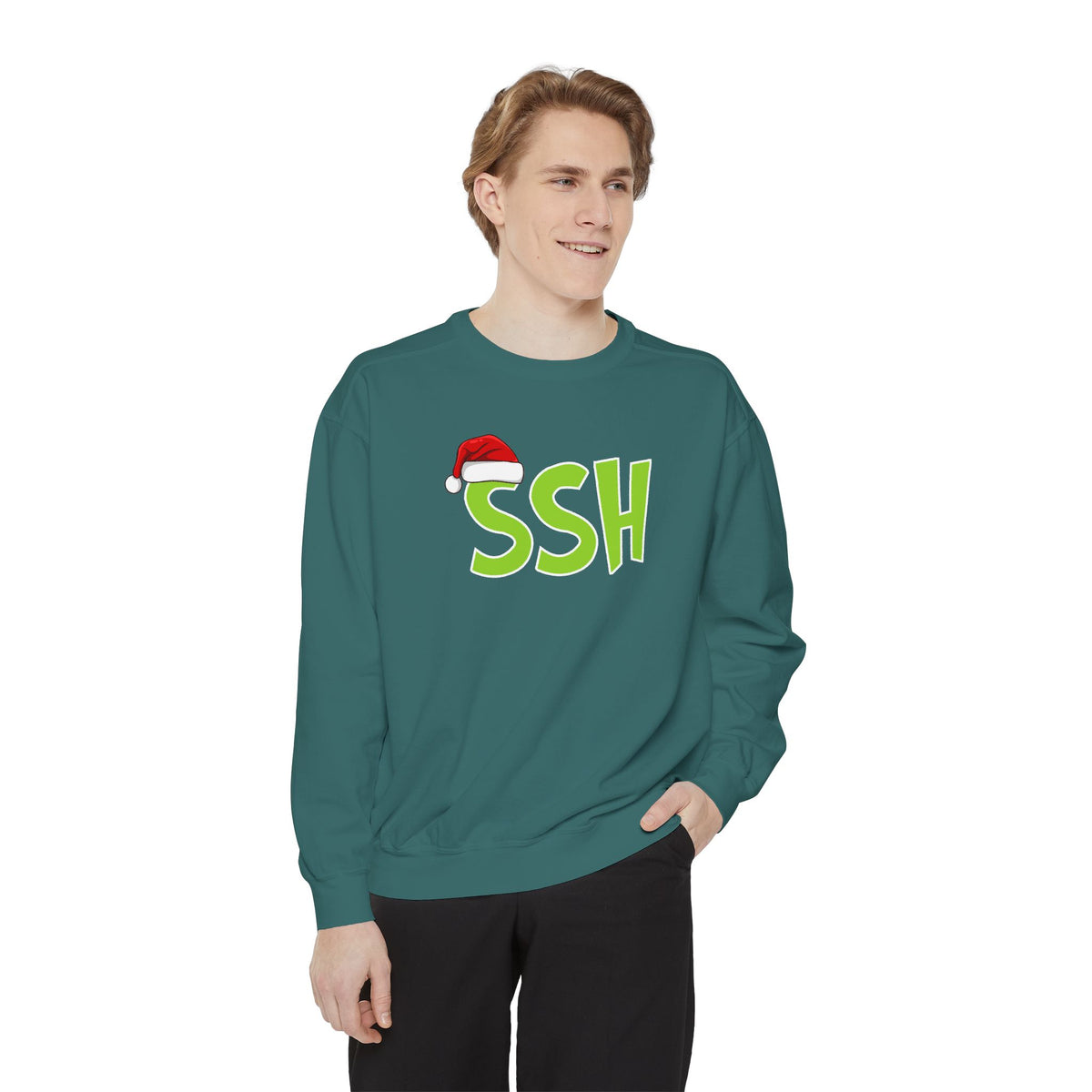 SSH GRINCH COMFORT COLORS CREWNECK