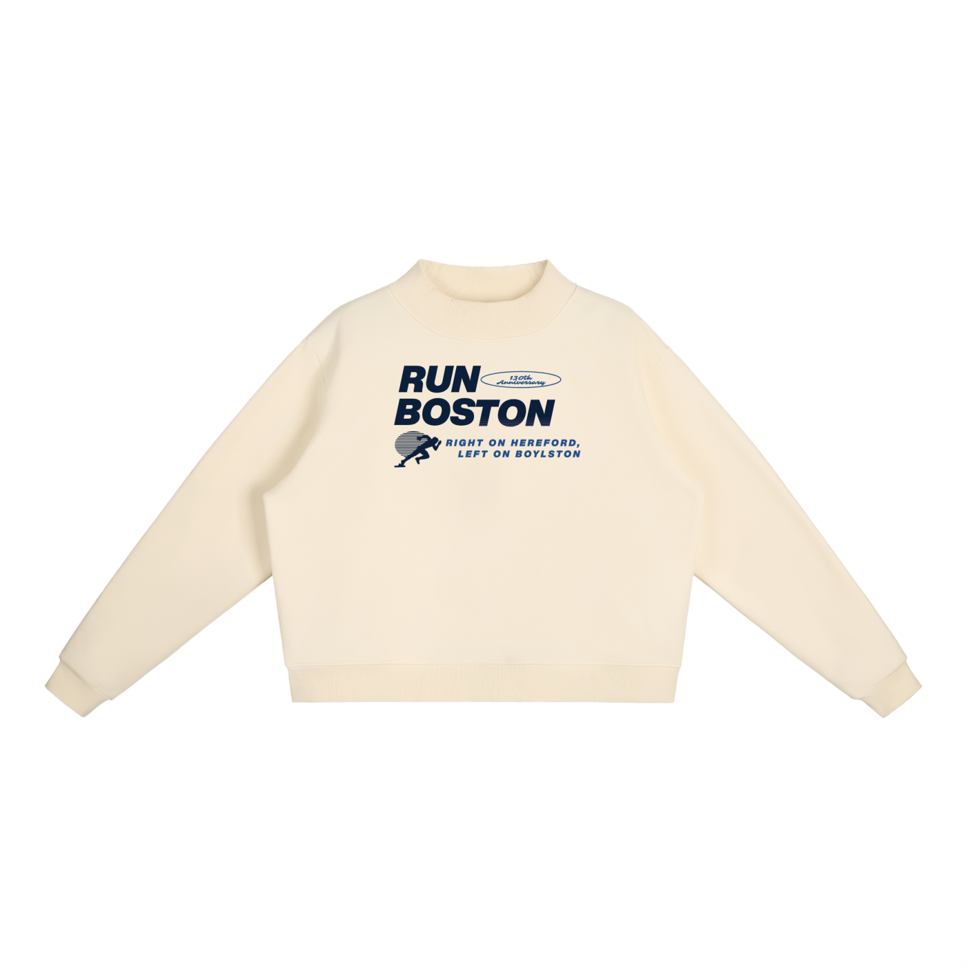 RIGHT ON HEREFORD MOCK-NECK CREW