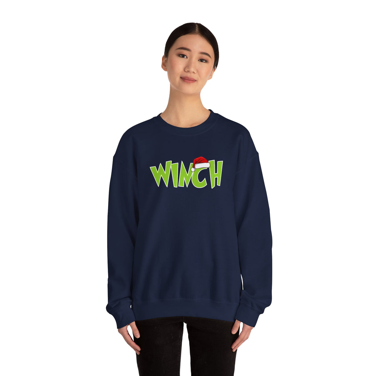 WINCH GRINCH HEAVY BLEND CREWNECK