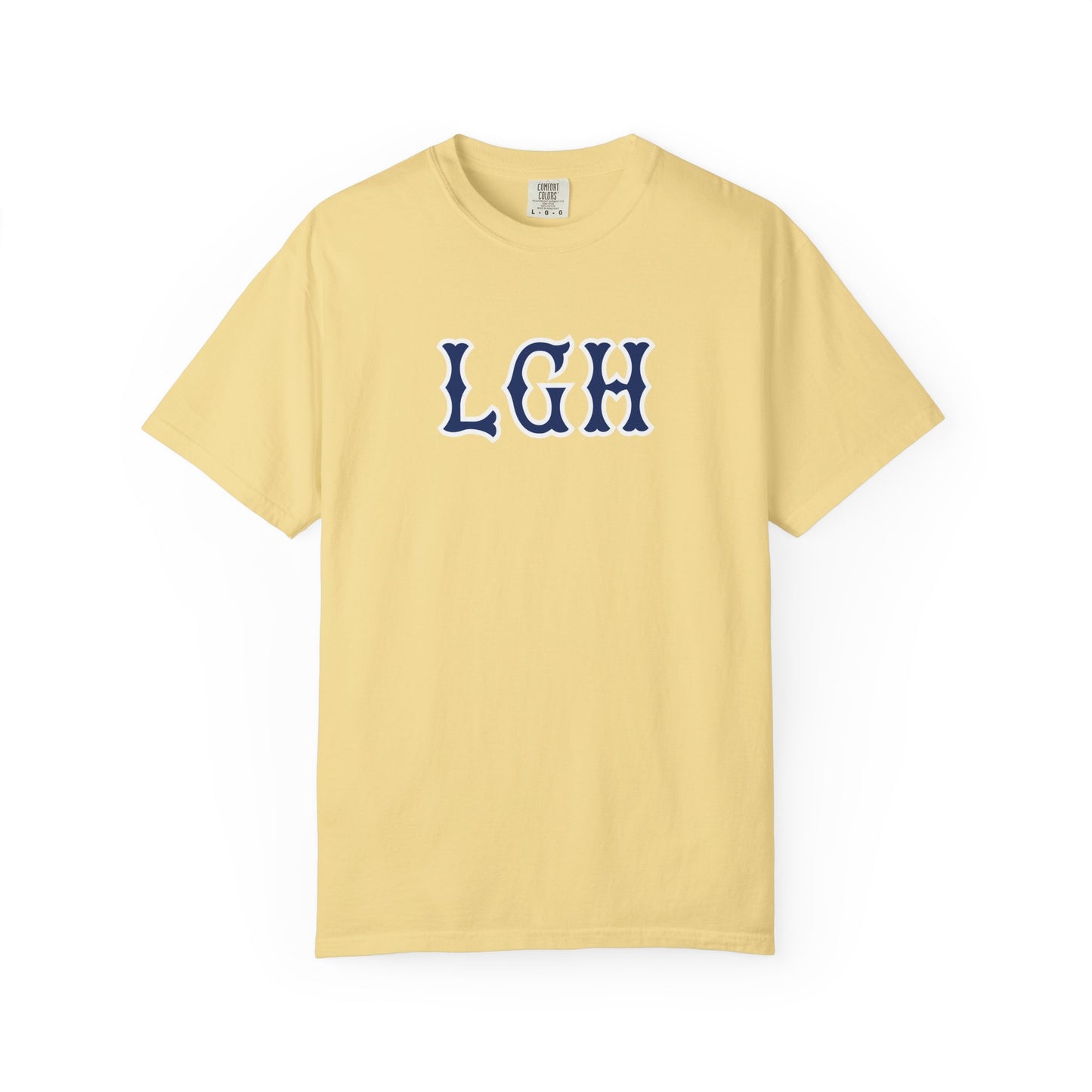 LGH NAVY SOX LETTERS TEE