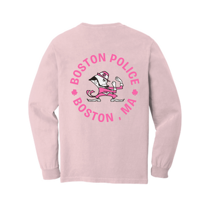 BOSTON POLICE BREAST CANCER AWARENESS LONG SLEEVE