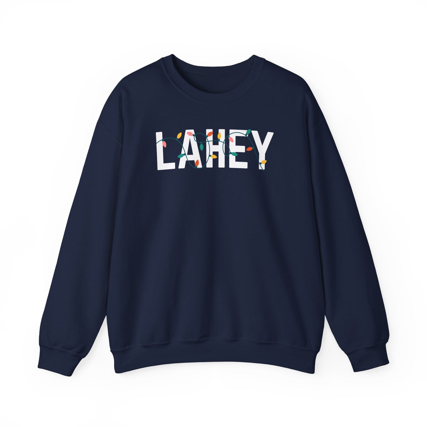 LAHEY HOLIDAY LIGHTS HEAVY BLEND CREWNECK