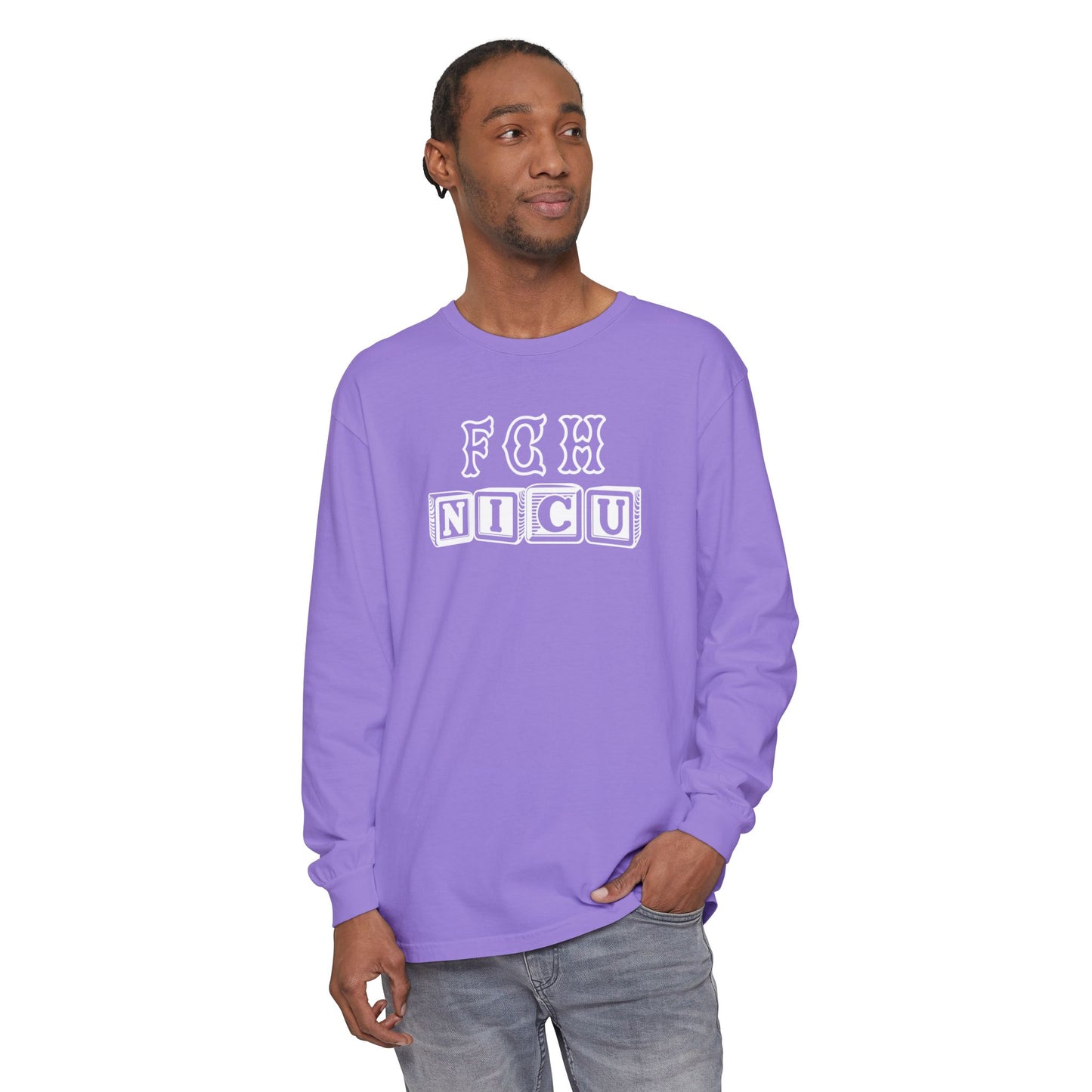 FCH BLOCK LETTERS NICU LONG SLEEVE