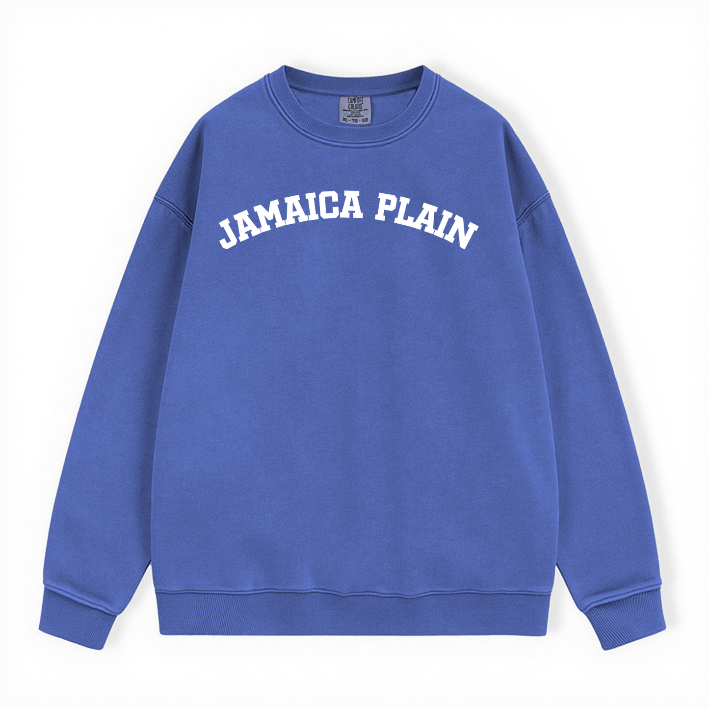 JAMAICA PLAIN COMFORT COLORS CREWNECK