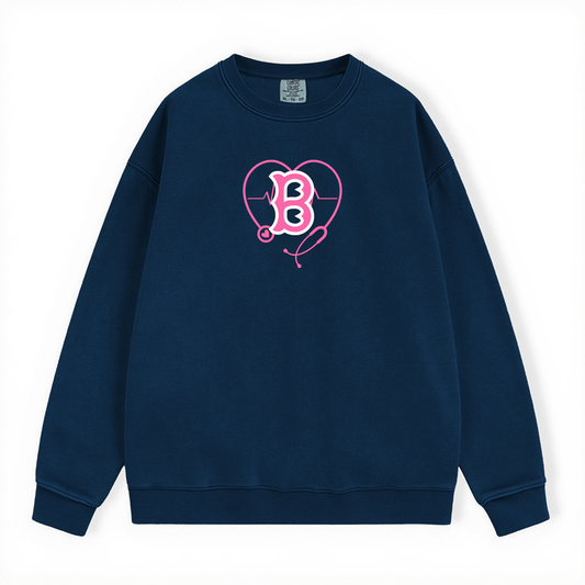 BOSTON BREAST CANCER AWARENESS CREWNECK