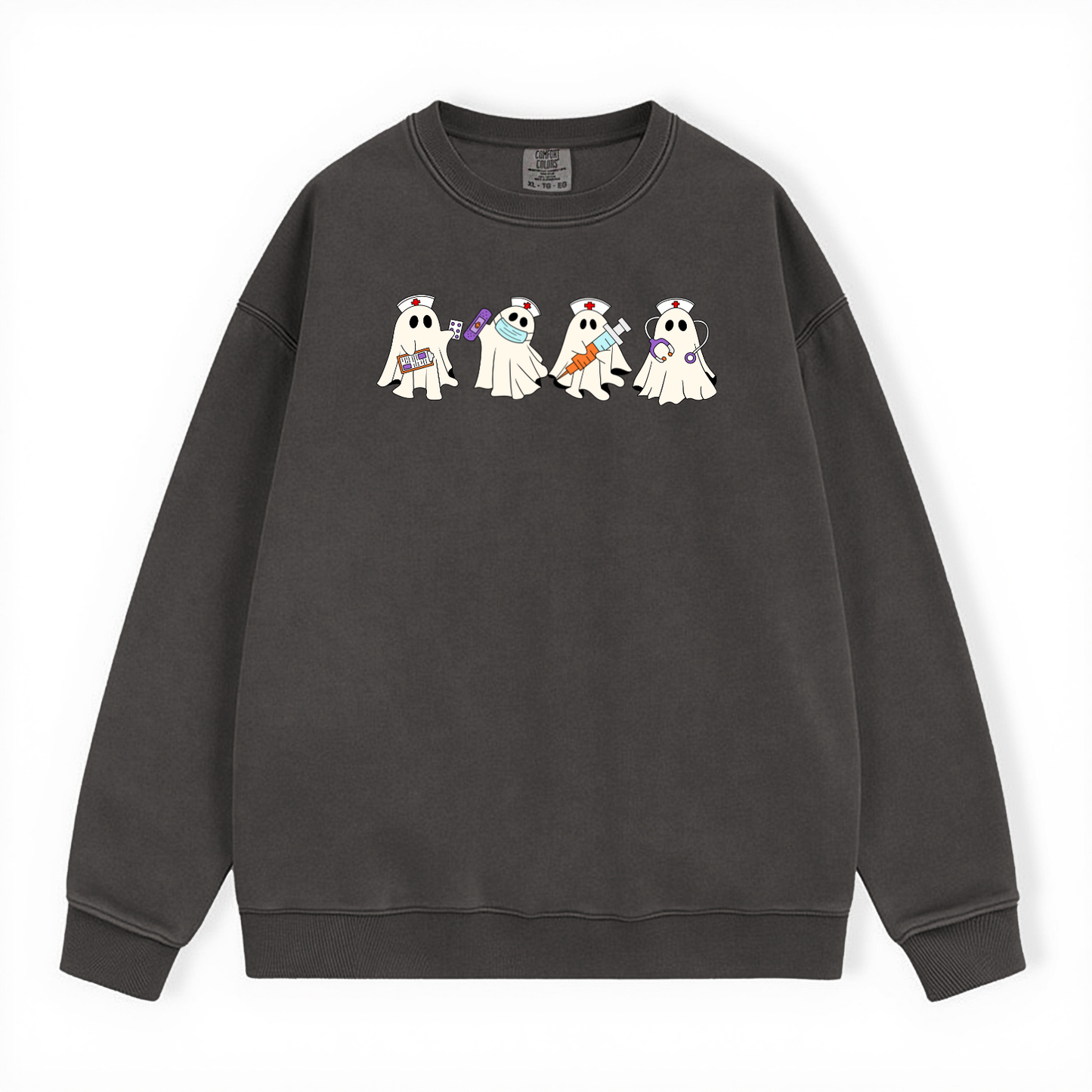 BOO BOO CREW GHOST CREWNECK