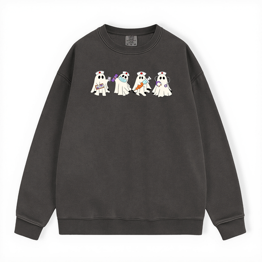BOO BOO CREW GHOST CREWNECK