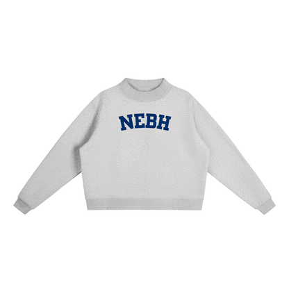 NEBH BLOCK LETTERS MOCK NECK