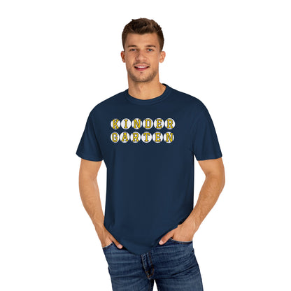 KINDERGARTEN YELLOW PLAYER NUMBER T-SHIRT